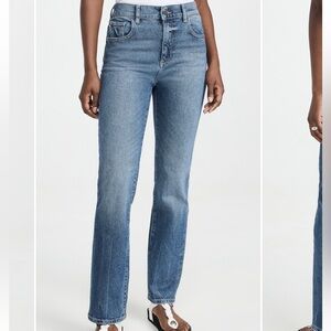 DL1961 Patti Straight: High Rise Vintage Jeans